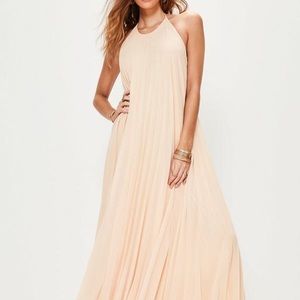 Missguided Halter Maxi Dress